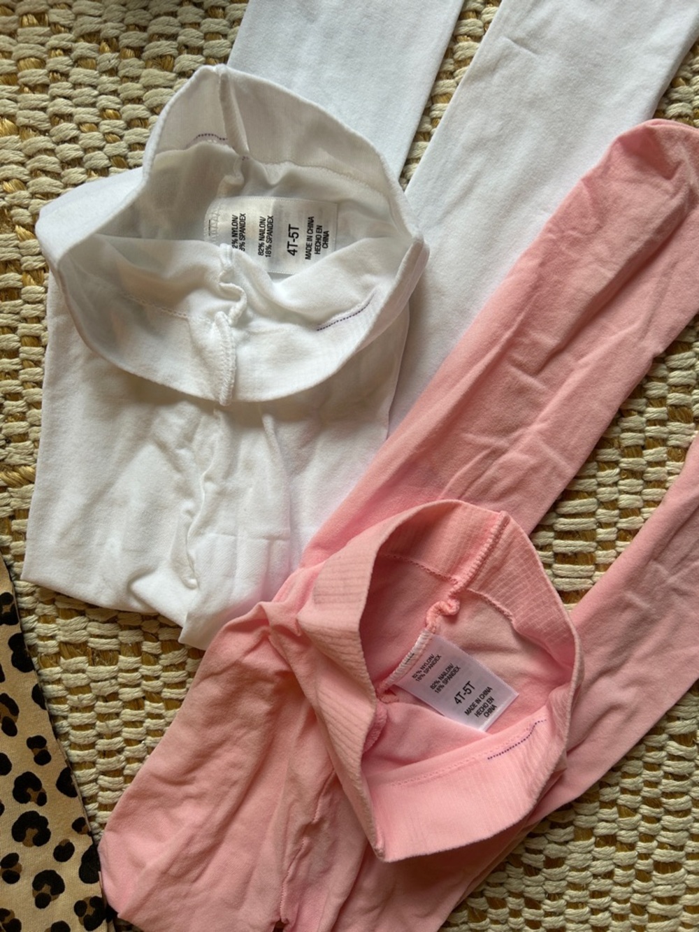 5T H&M outfit with black ballet flats and Cat & Jack tights NWT - Picture 4 of 5